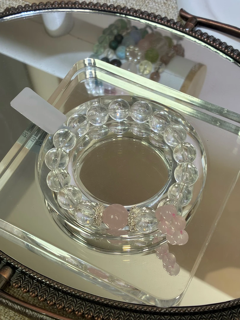 非金属合成锆石手链 【栀子花开】晶晶手链  sj0368