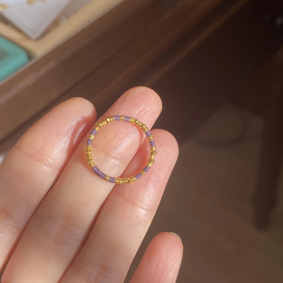 瑞诺黄金紫气东来戒指2025新款999足金情人节礼物送女友