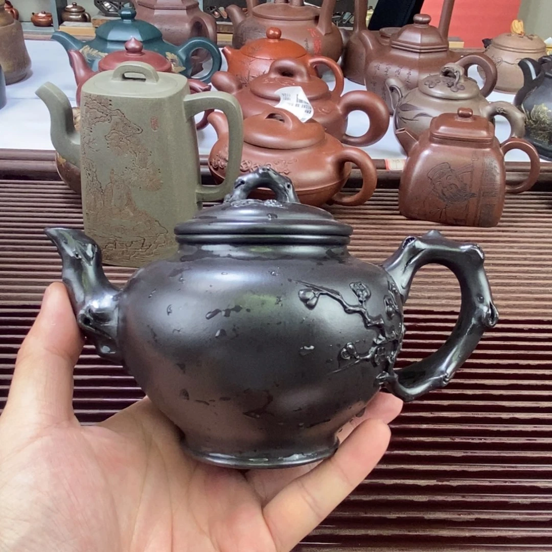 何***悟茶壶紫泥白定1 处理价