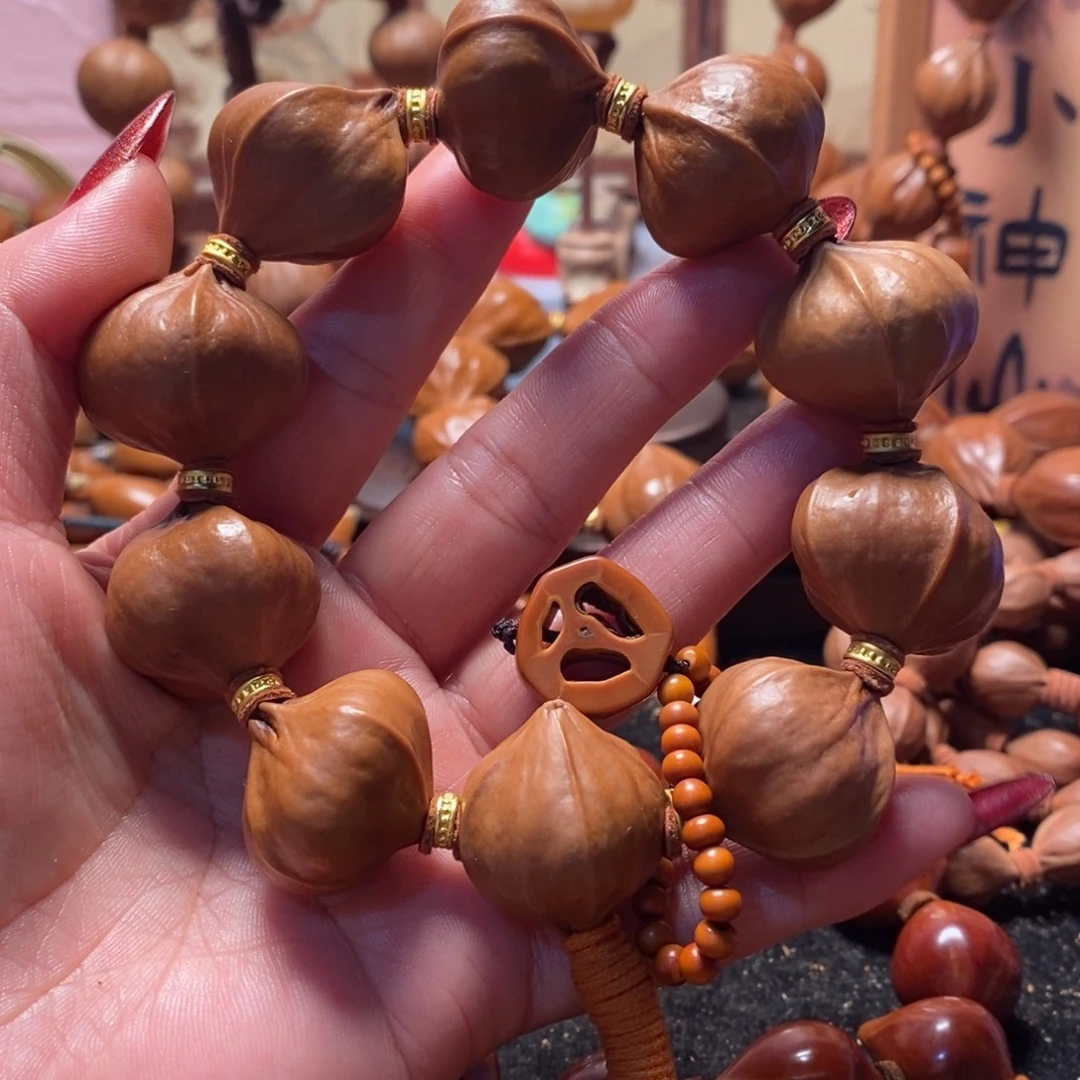 橄榄核手串/手链2.5四花铁盒