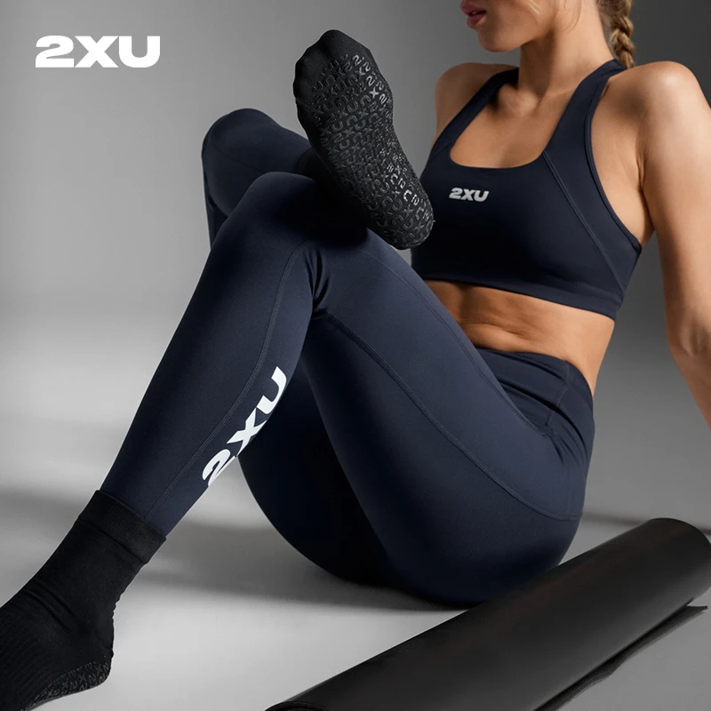 2XUPerformance系列防滑短袜 男女同款跑步运动健身袜吸湿排汗透