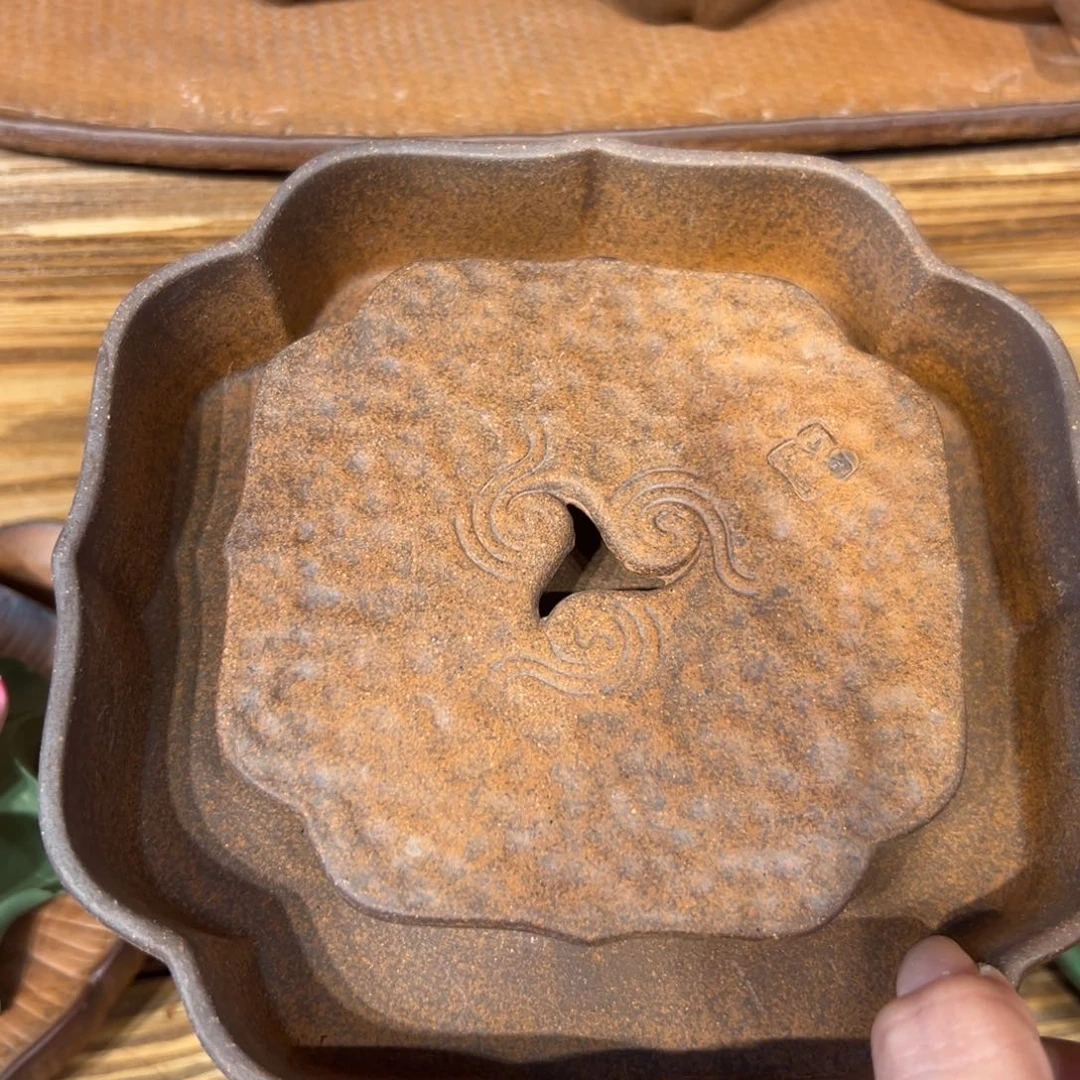 裸烧老岩泥原矿茶具