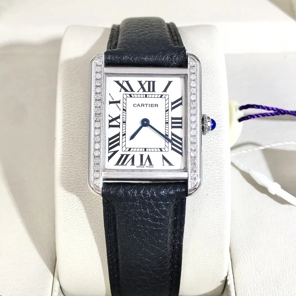95新 Cartier/卡地亚 石英表/表径24/S99241221041/250101WY0022