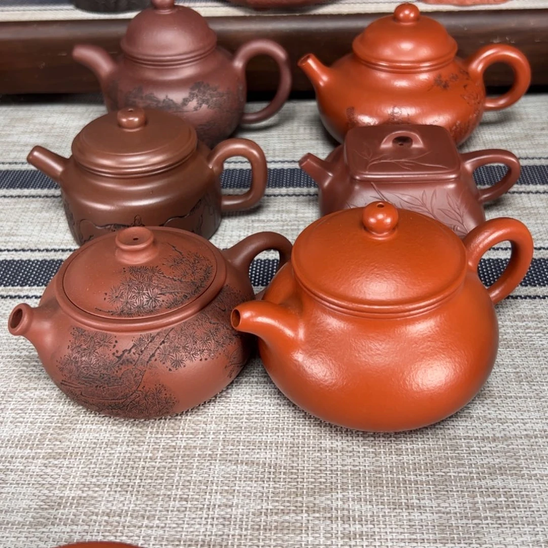 茶壶紫砂爱****美潘壶 福圆