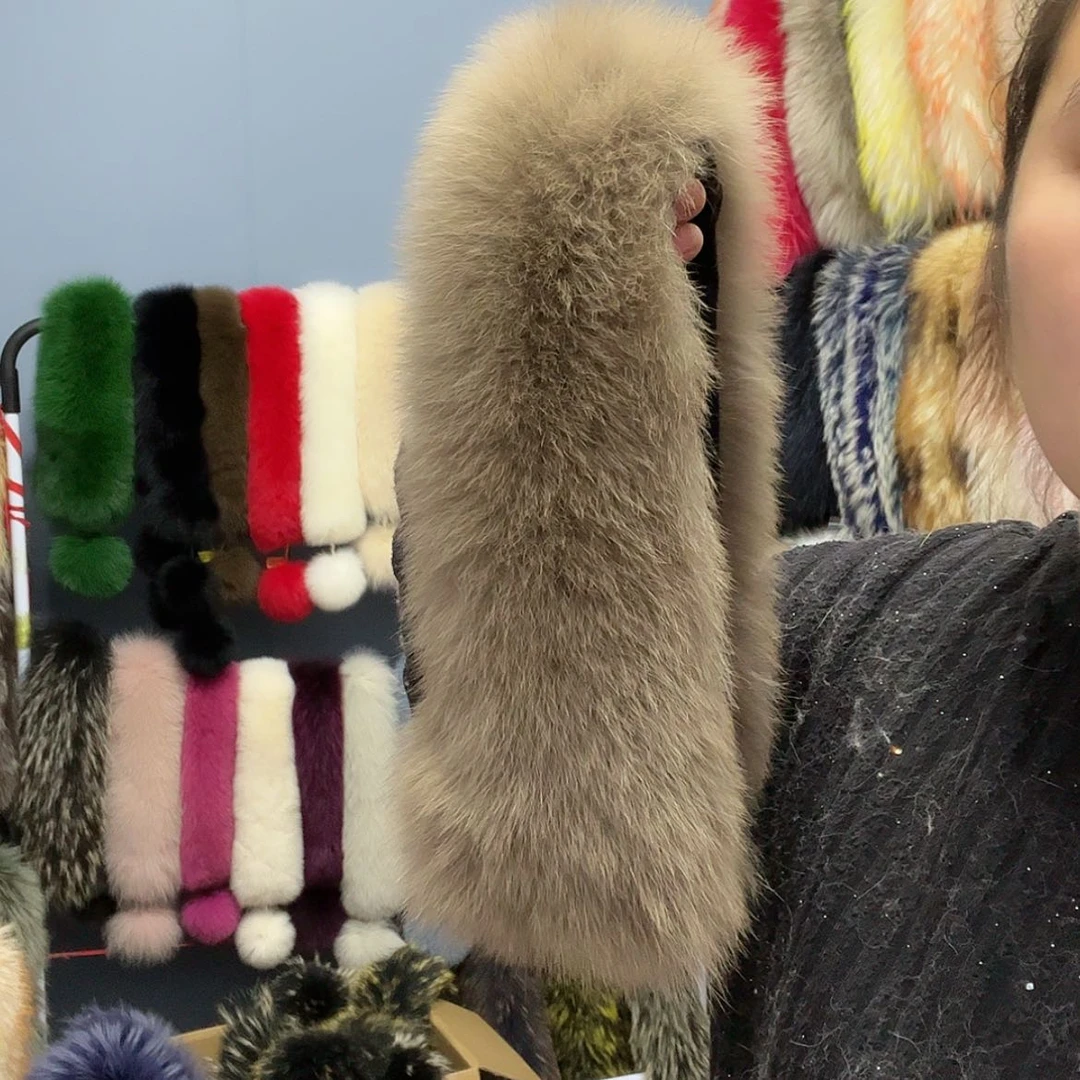 【闪购商品】狐狸毛带子款