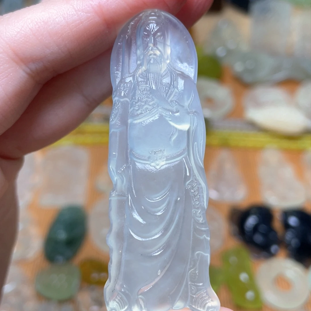 蛇纹石玉吊坠未镶嵌雨**光