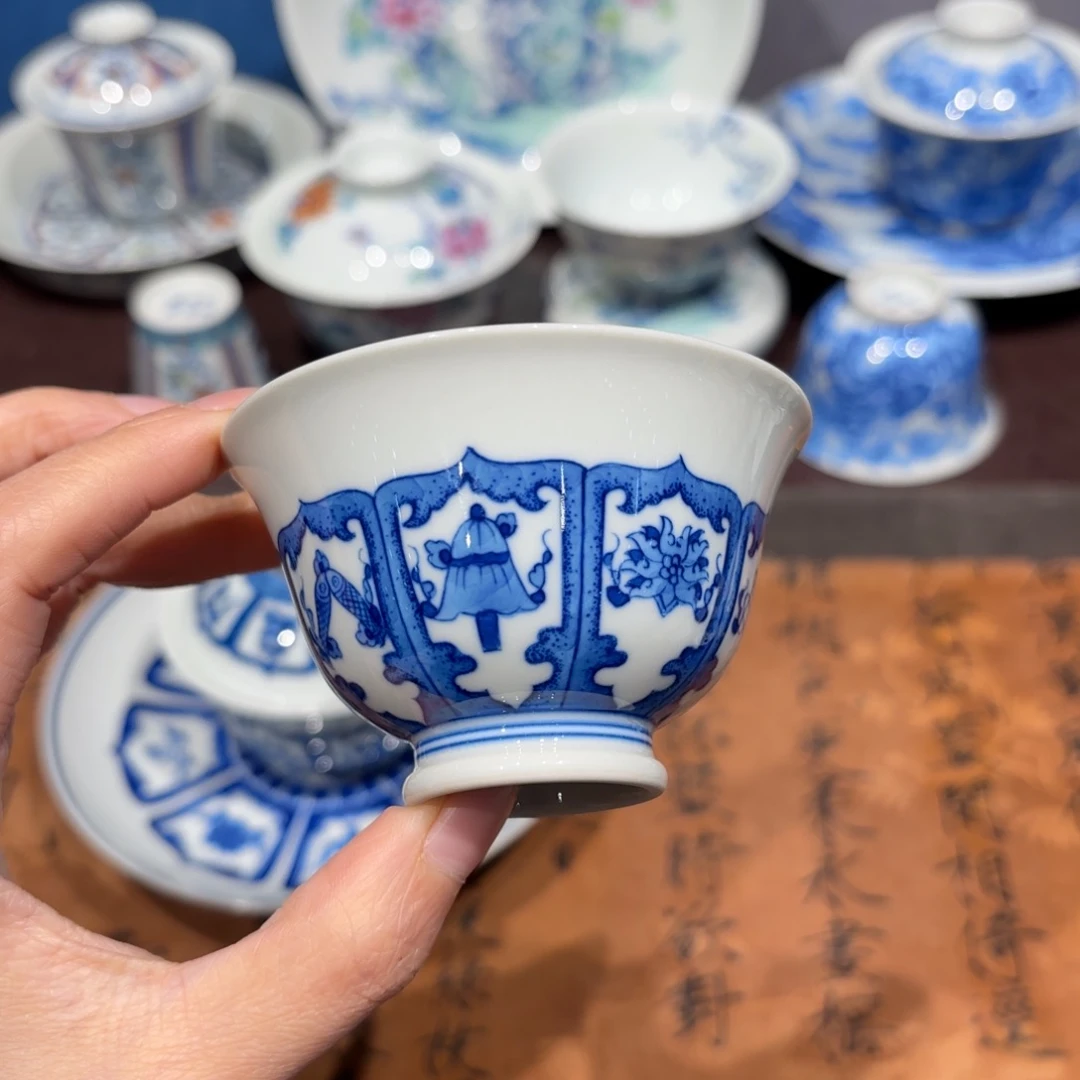 瓷片景德镇纯手工手绘