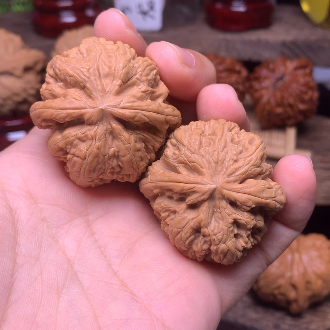 文玩核桃把件39粗筋