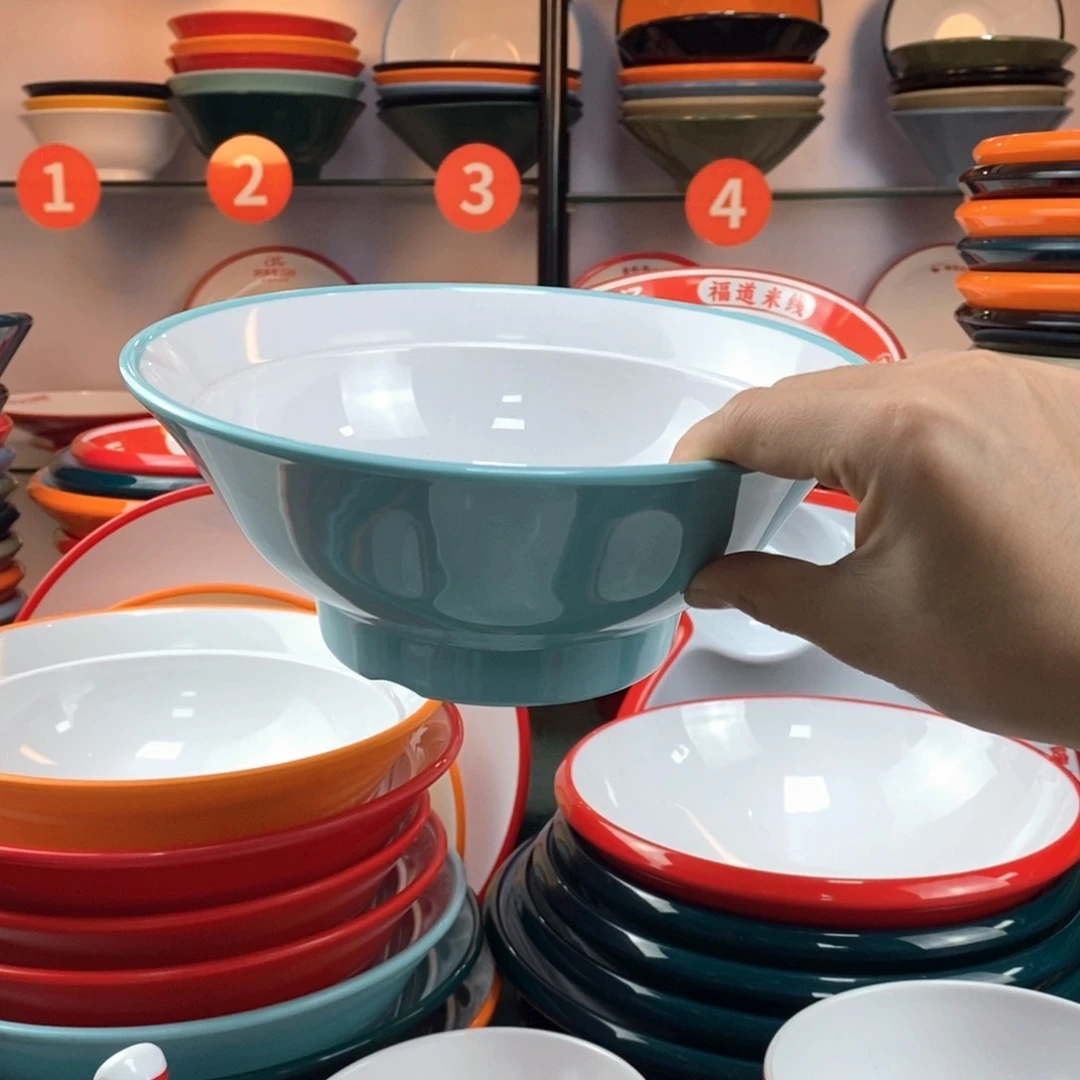 密胺650-8.5 白玉绿 10套。