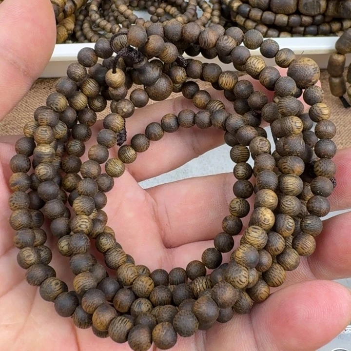 手串沉香7****2张勺子手串16克加