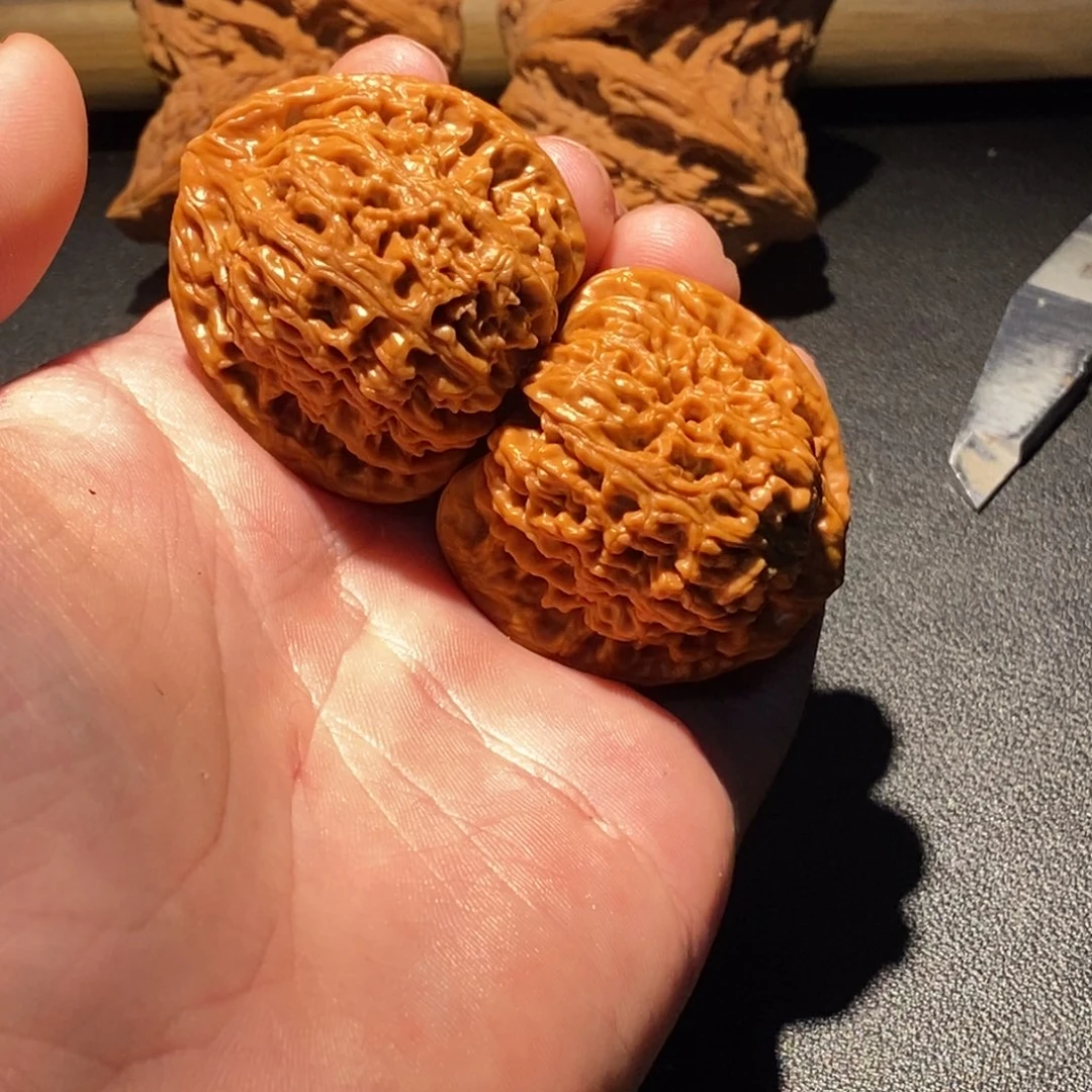 黑***视核桃手串/手链南疆石41