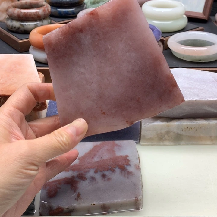 石英岩玉未镶嵌手镯