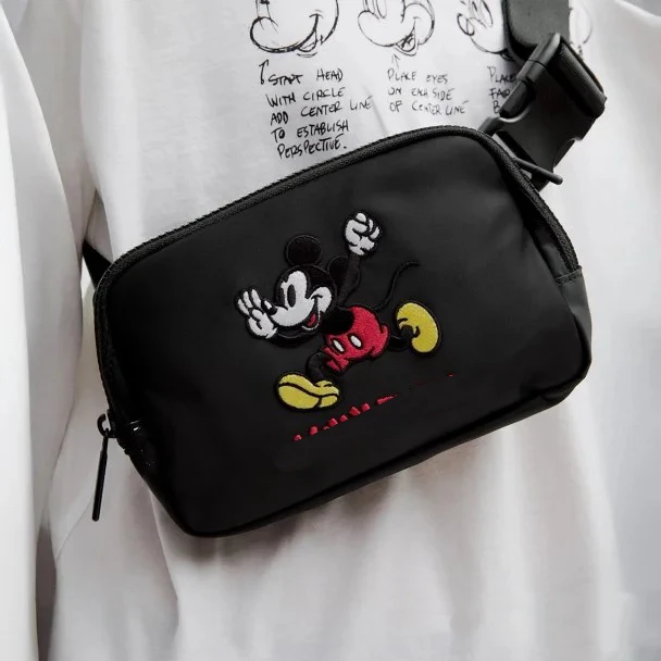 【粉风】Disney Mickey可可爱爱米奇腰包.斜挎包