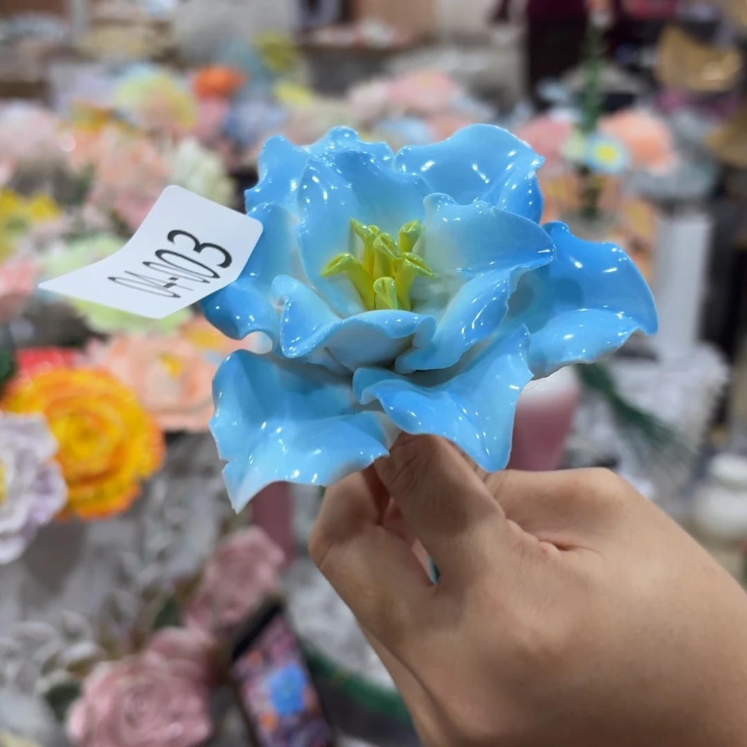 瑕疵403 陶瓷花，拍满20发货，退款拉黑