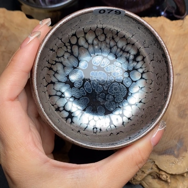 茶盏建窑建盏主人杯79微瑕