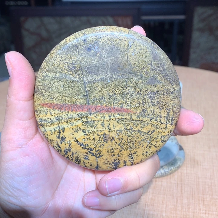 ，广西国画石摆件，收藏观赏