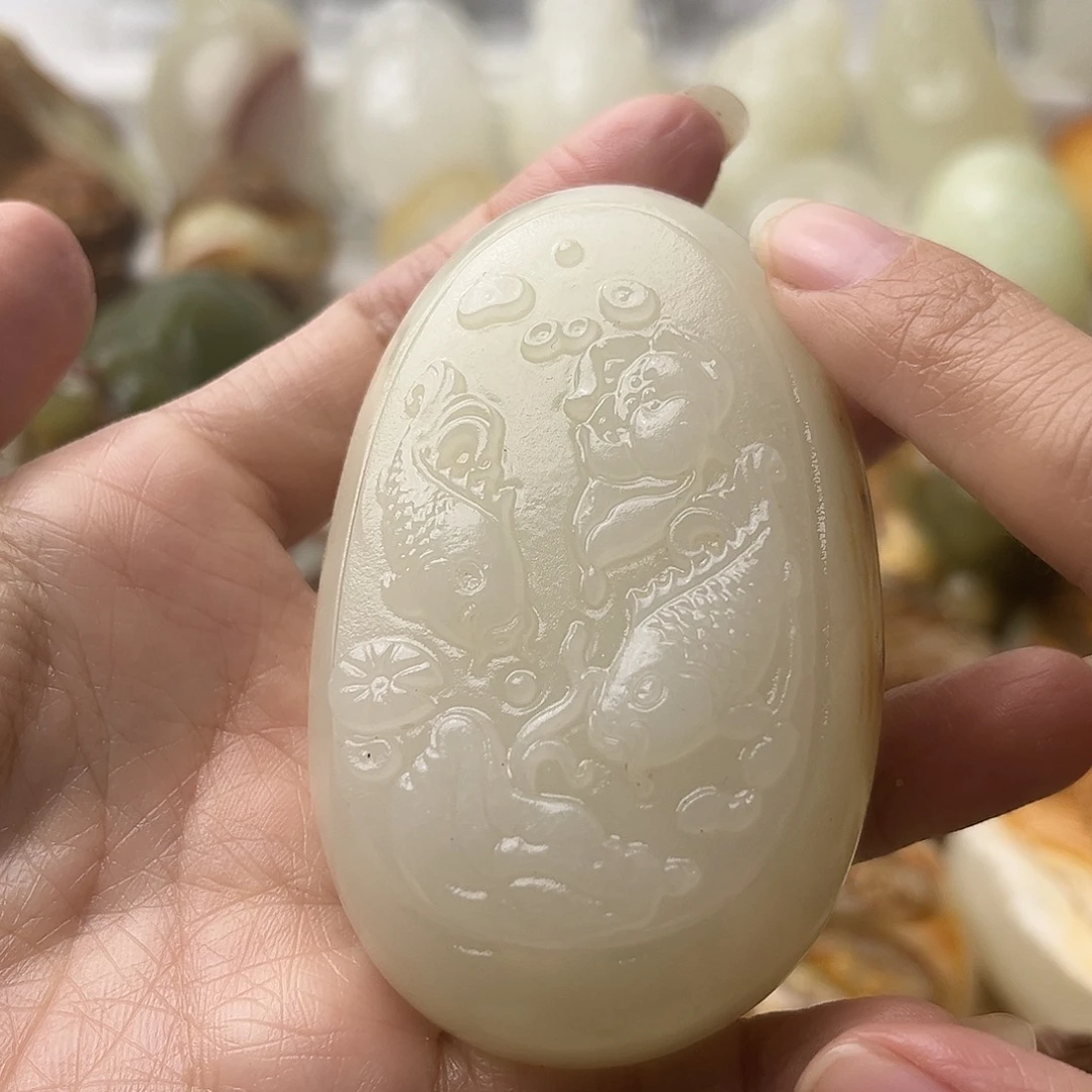 石材古青石不退换鱼