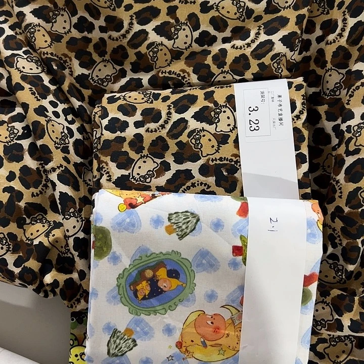 棉一米价平布2.1区星星人2米3.23区kitty 一米及样布