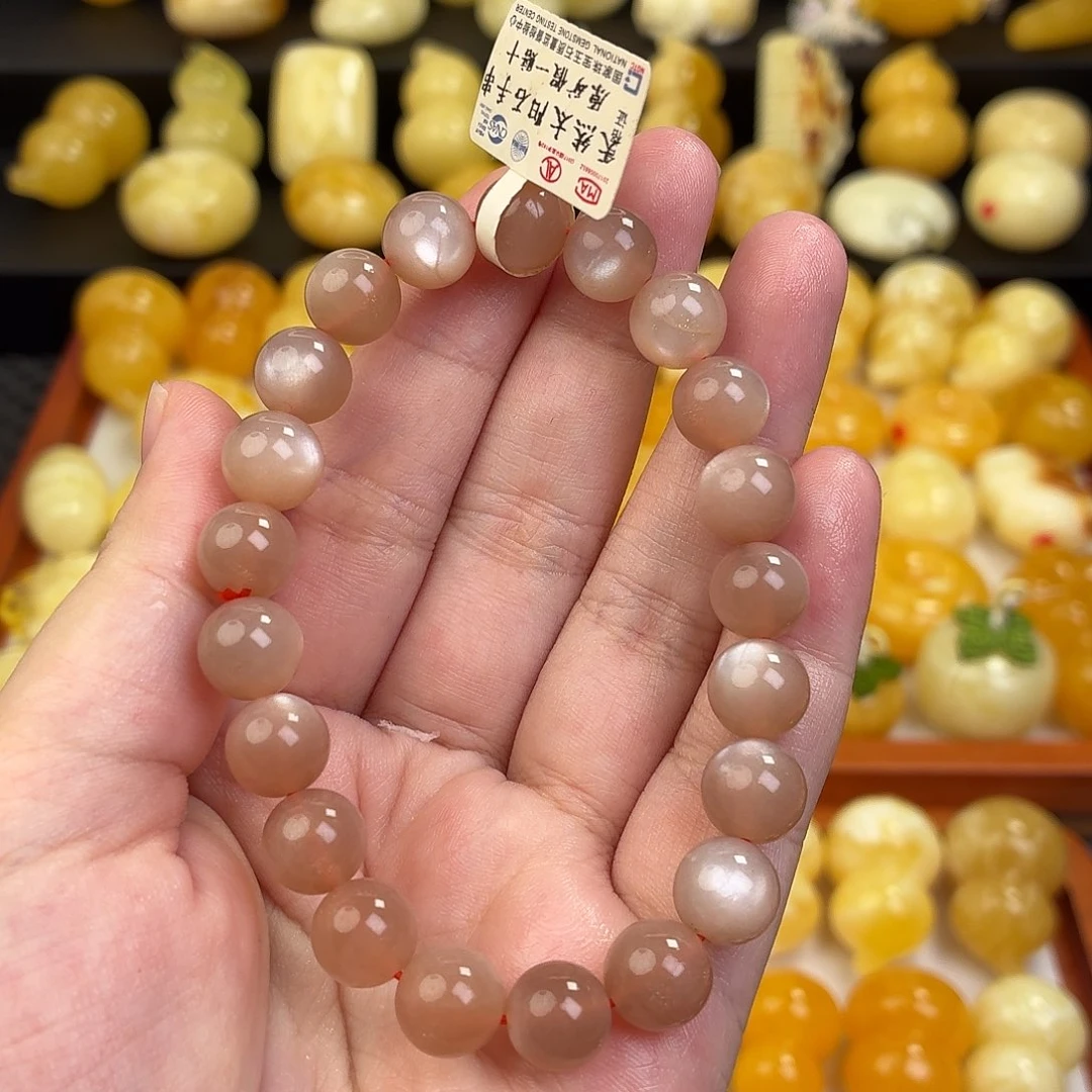 蜜蜡未镶嵌毛衣链蜜蜡