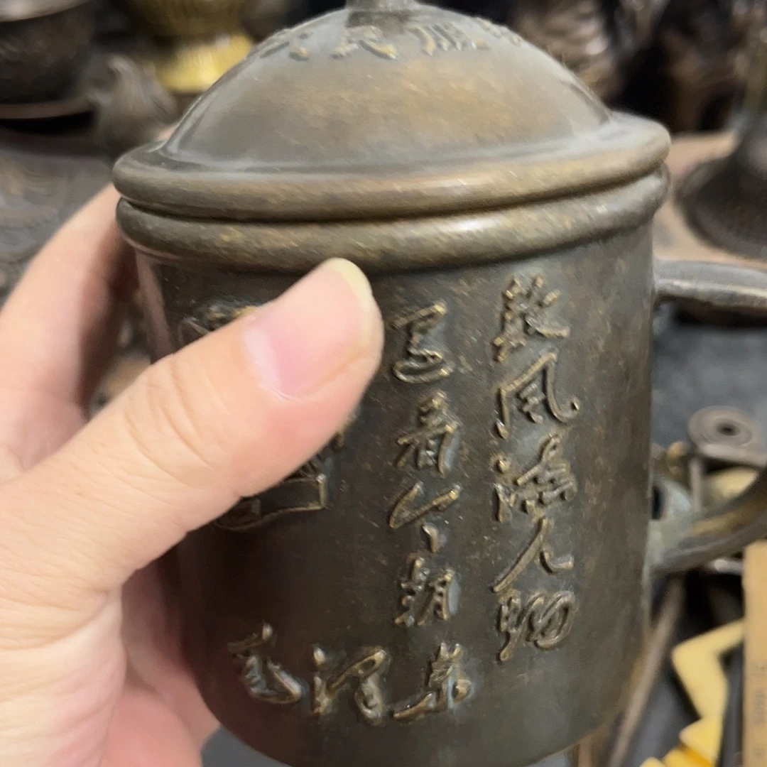 玉***阁闪电购铜摆件工艺品