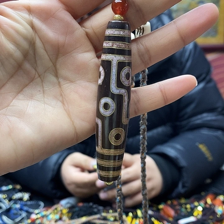 玛瑙/玉髓（覆膜）合金颈饰