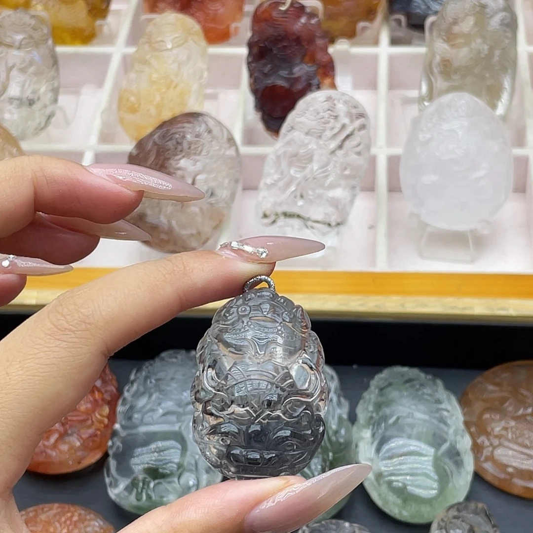 颈饰未镶嵌水晶天然