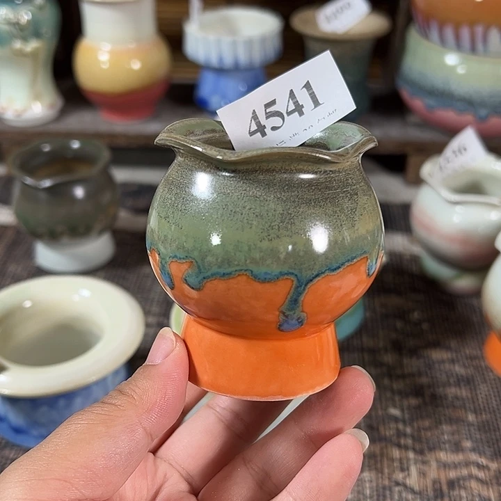 口5 手工花盆满30包邮