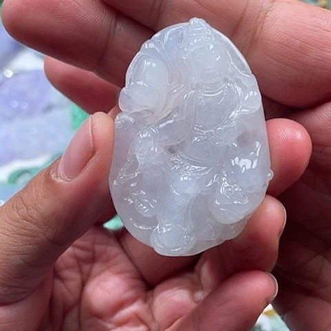 翡翠未镶嵌颈饰翡玉缘翡翠