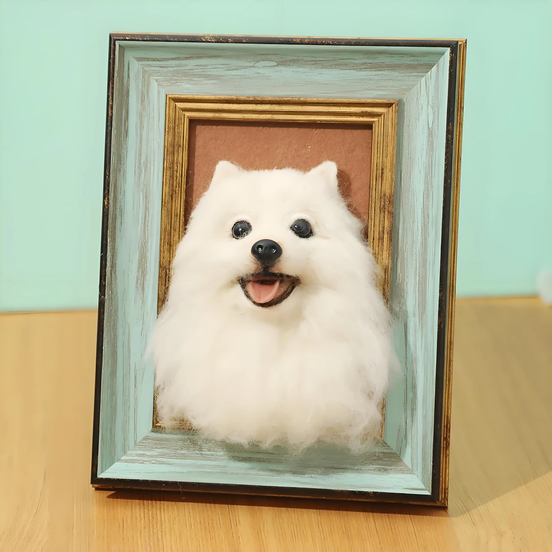 纪念相框宠物爪印