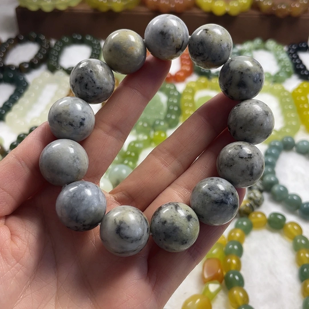 蛇纹石玉未镶嵌手串