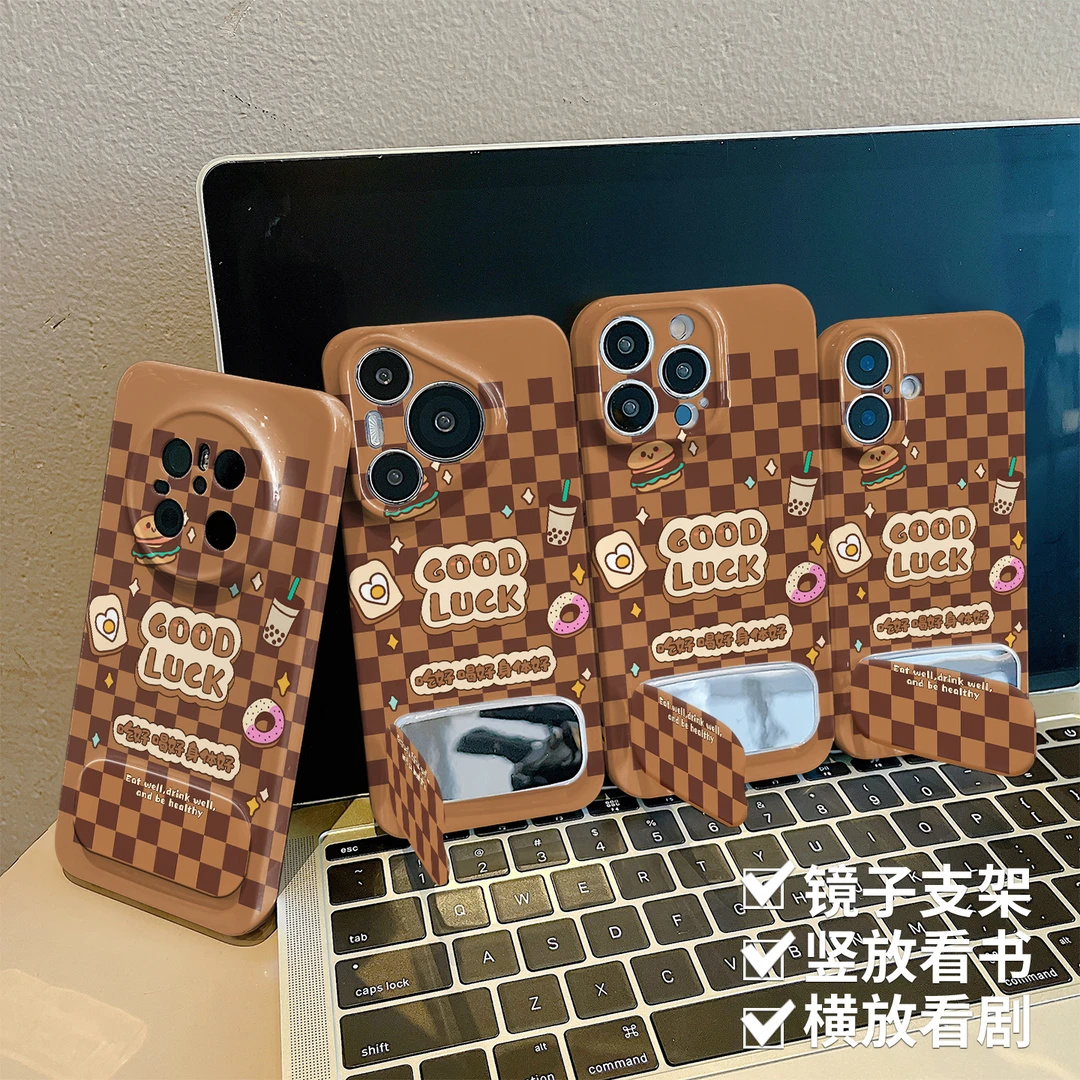 祝你好运适用苹果菲林手机壳华为vivo小米oppo荣耀全包防摔保护套