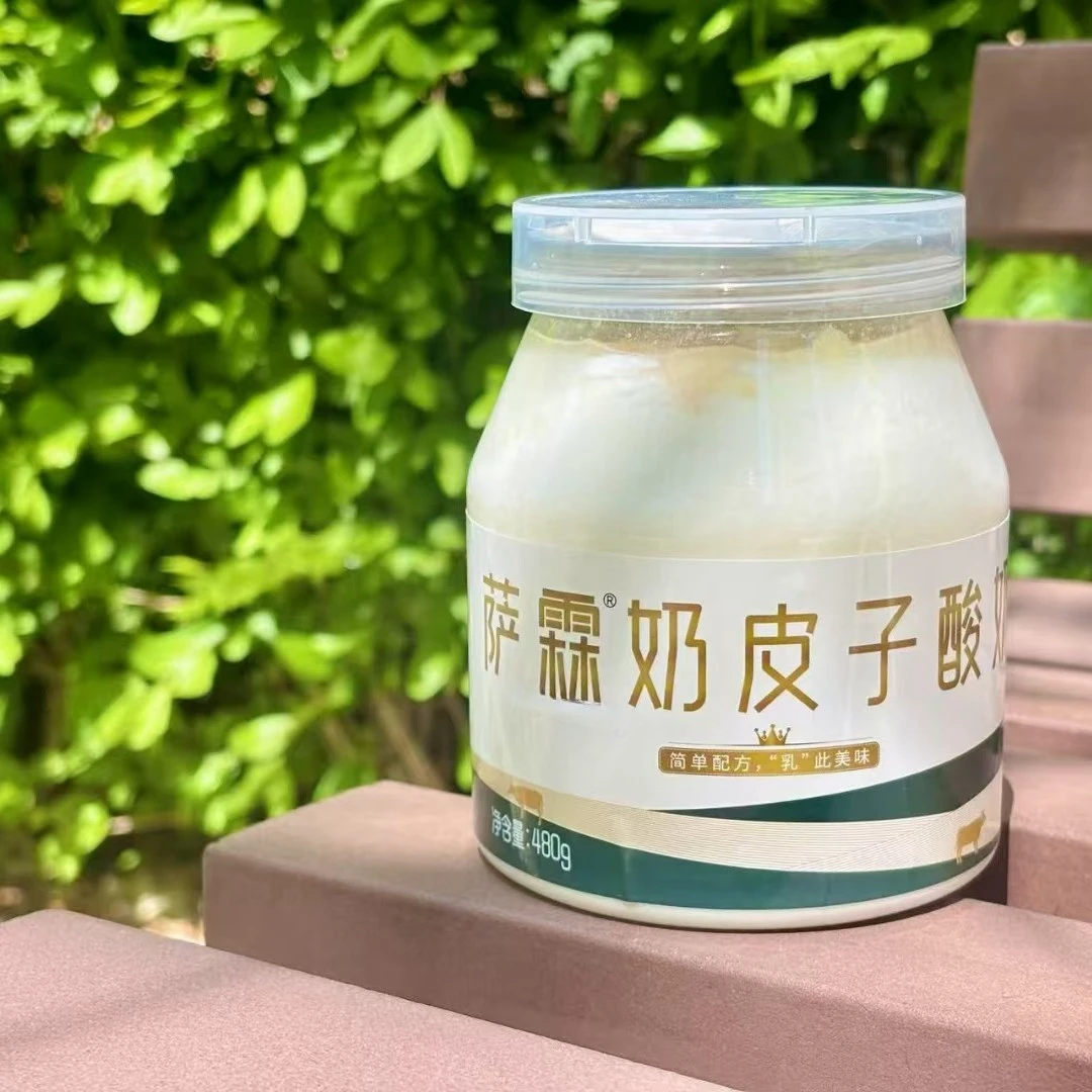 新鲜直达草原牧场萨霖直营奶皮子酸奶内蒙古特产