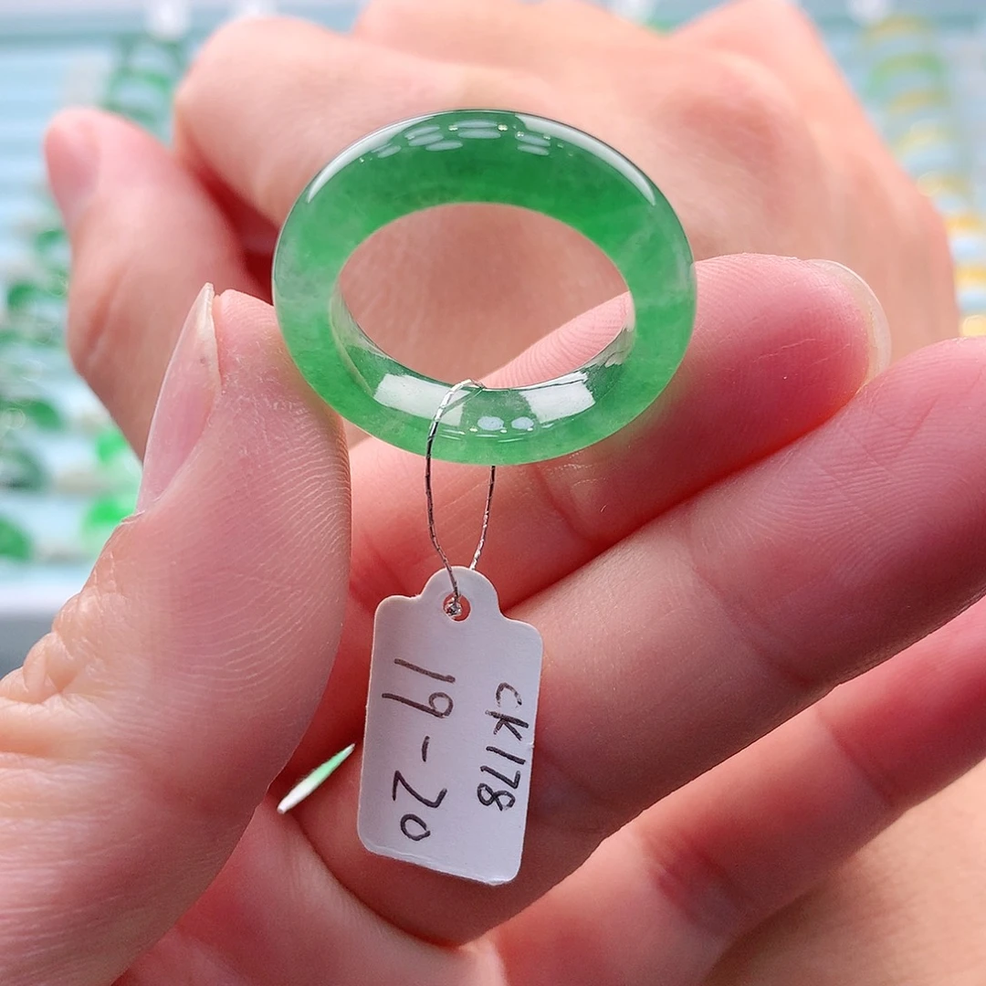 未镶嵌戒指翡翠A货缅甸翡翠