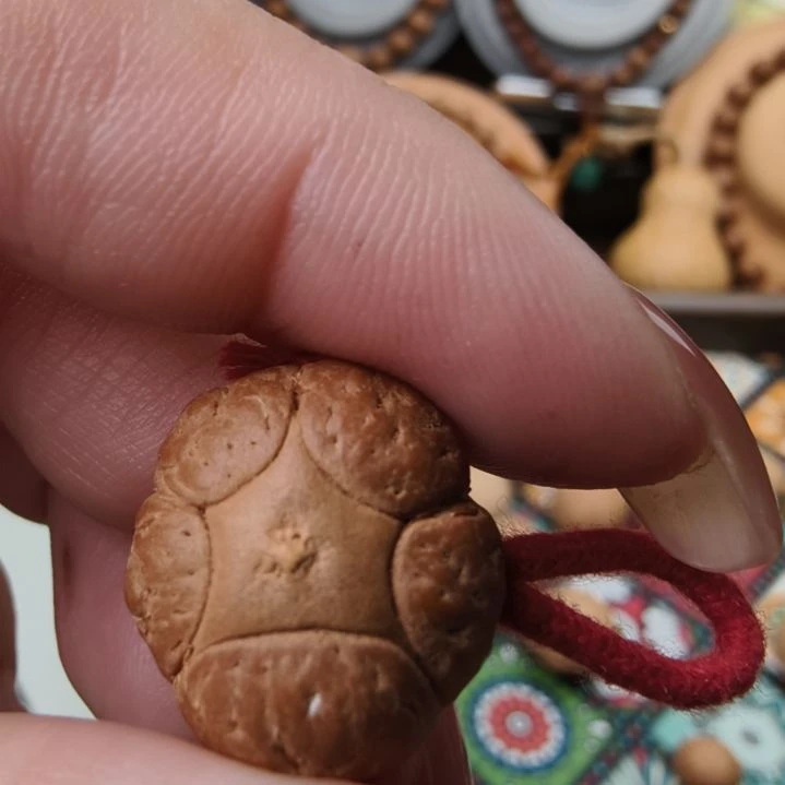 余***辉把件凤眼菩提五星三通