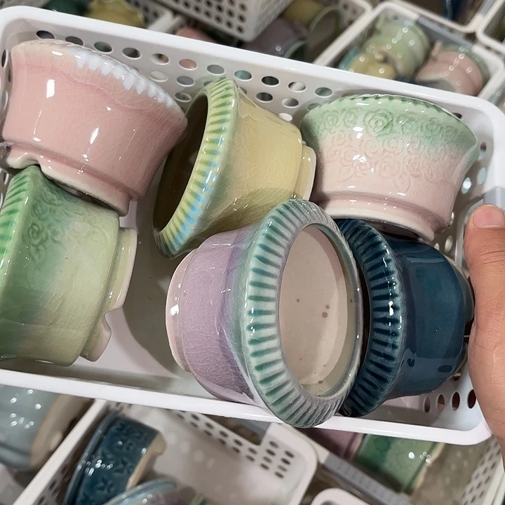 红陶微瑕深浅搭配发货8个