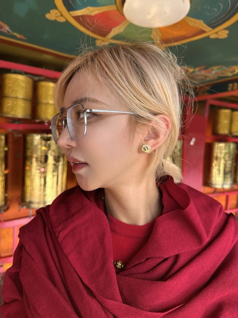 【印象吉祥】天珠耳钉（多样性发其一）