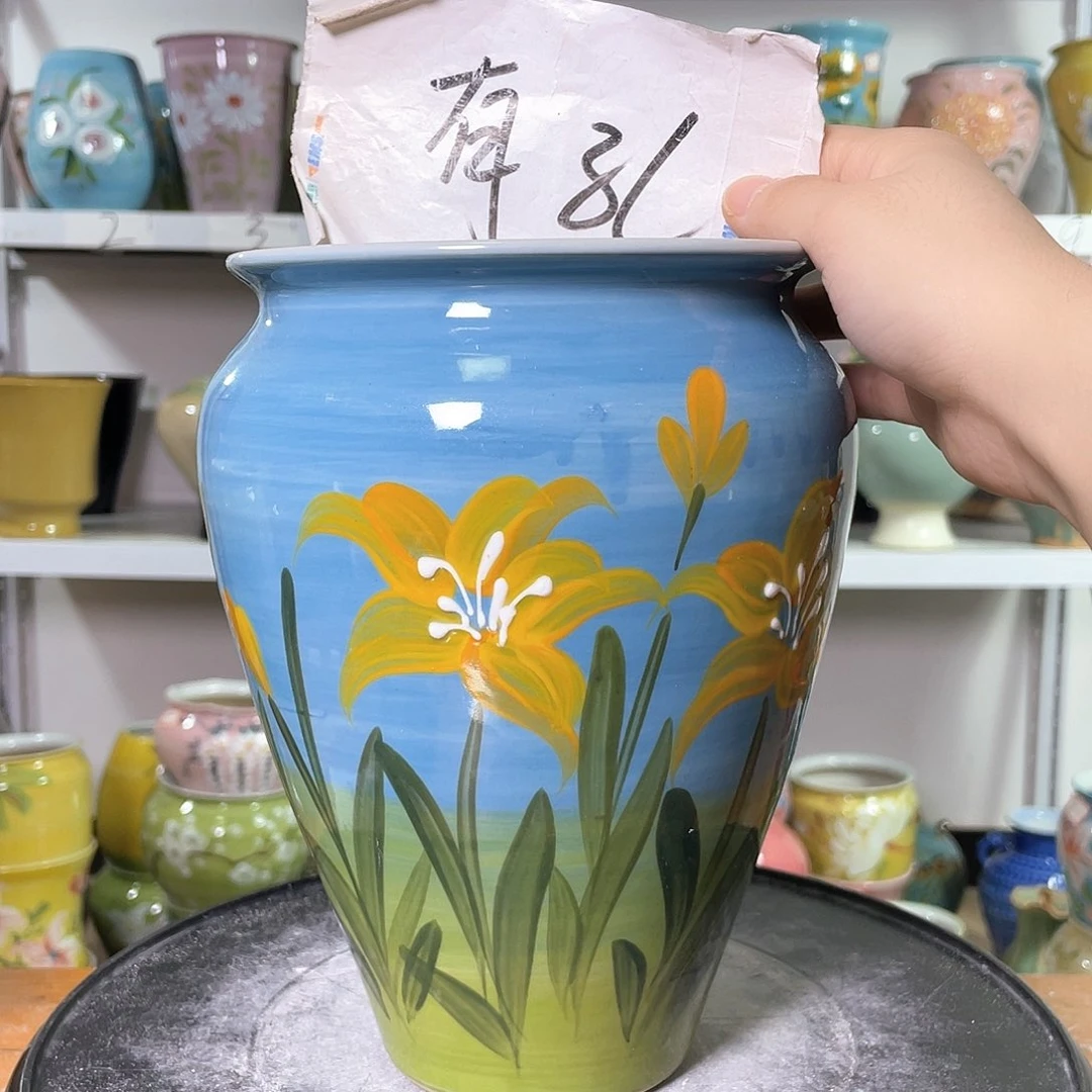 景德镇陶瓷花盆花器暇258