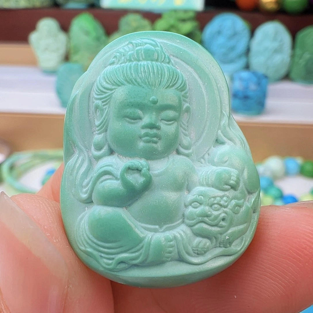 未镶嵌绿松石项链