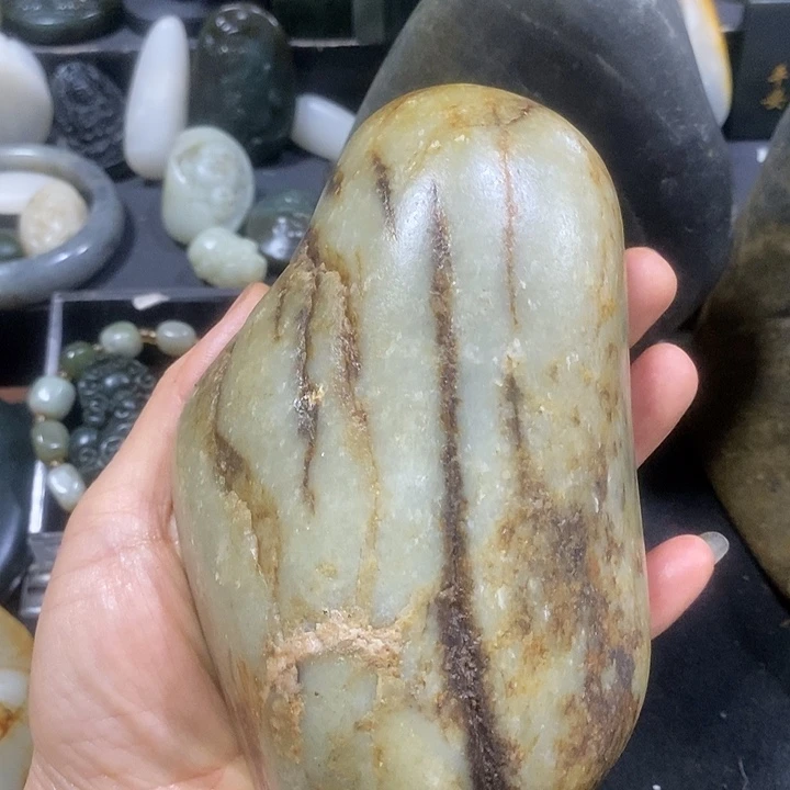 未镶嵌和田玉（糖玉）挂件