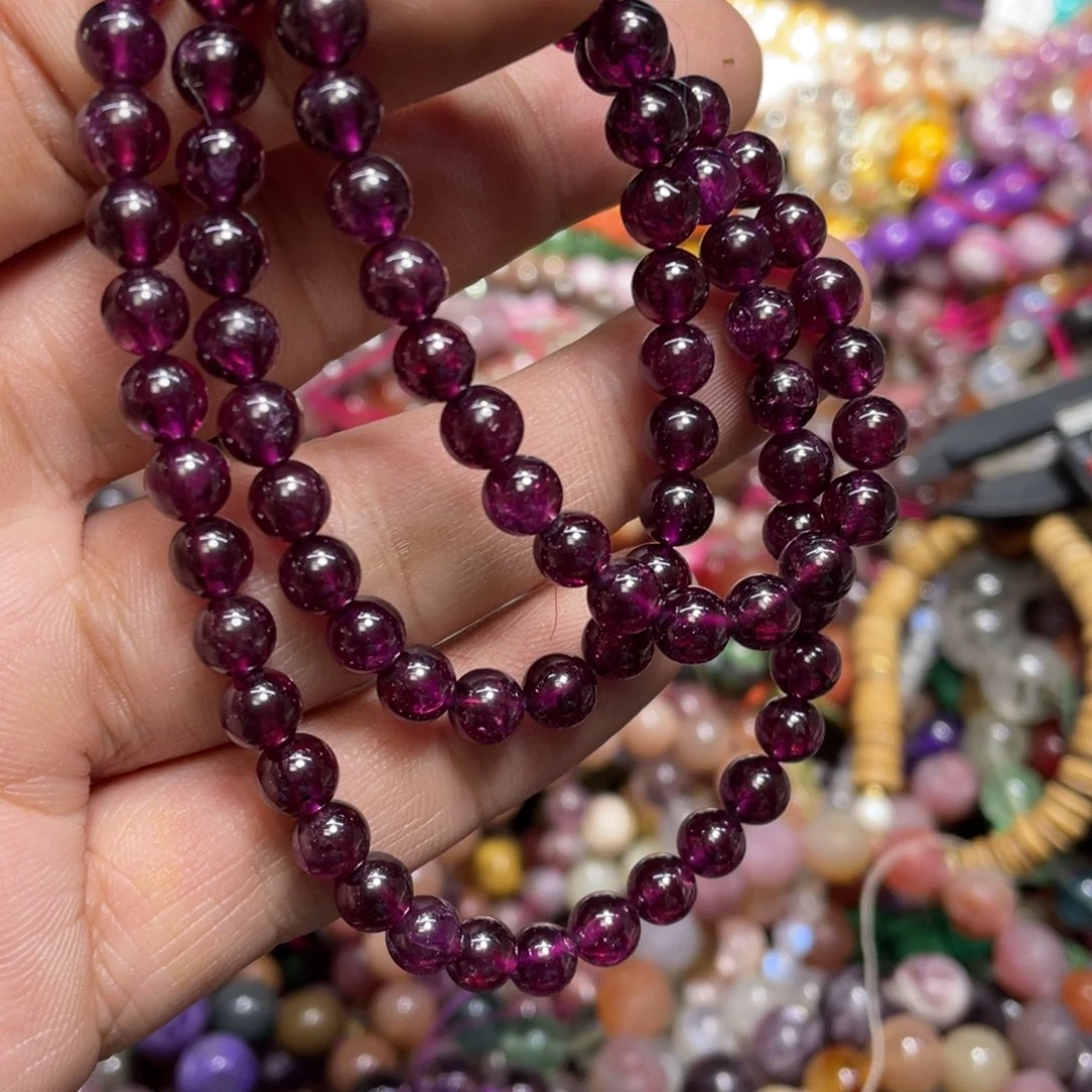 紫晶颈饰银S800镀金镶嵌