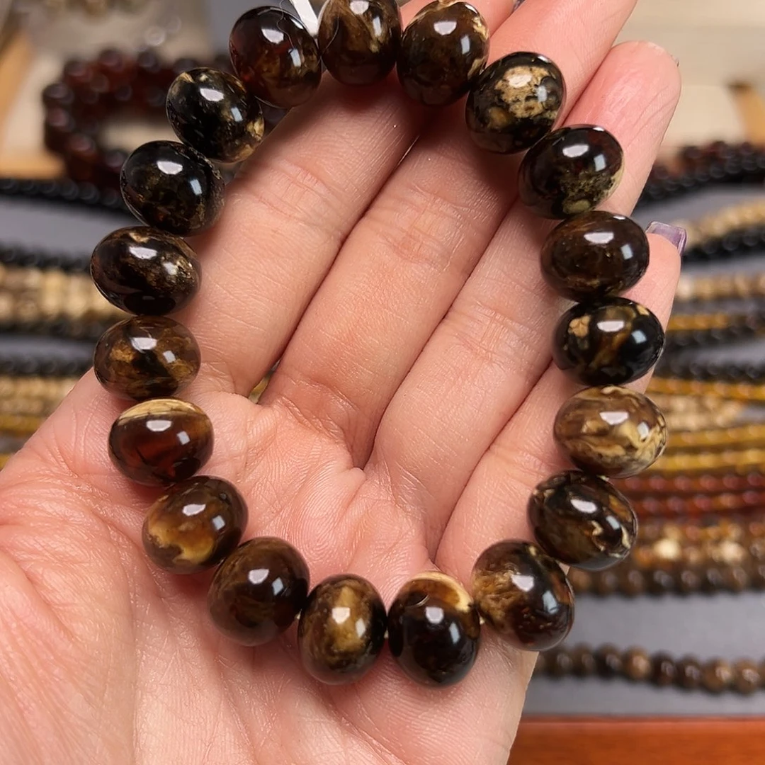 琥珀未镶嵌裸石抚顺琥珀10005十三