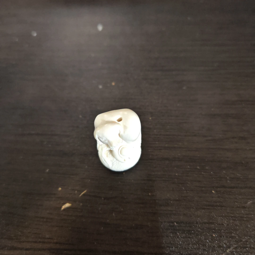 猛犸约6.2克雕刻件ZL4117