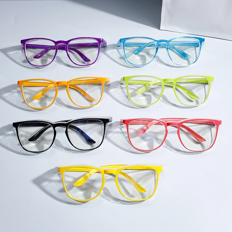 新款个性彩色方框花粉防护护目眼镜户外防飞溅防沙尘封闭式眼镜