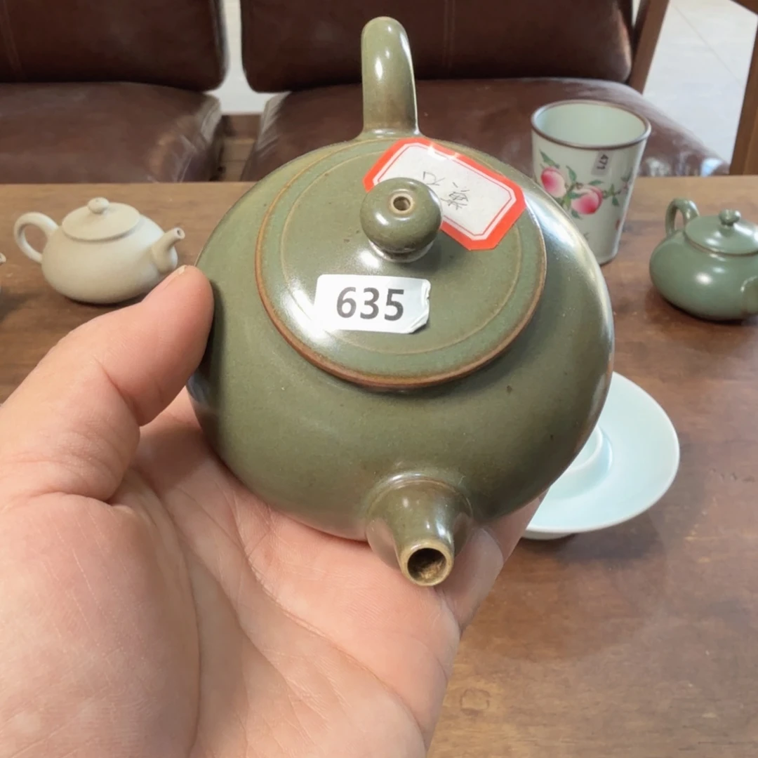 黄***土汝窑绿釉喜欢的可以拍