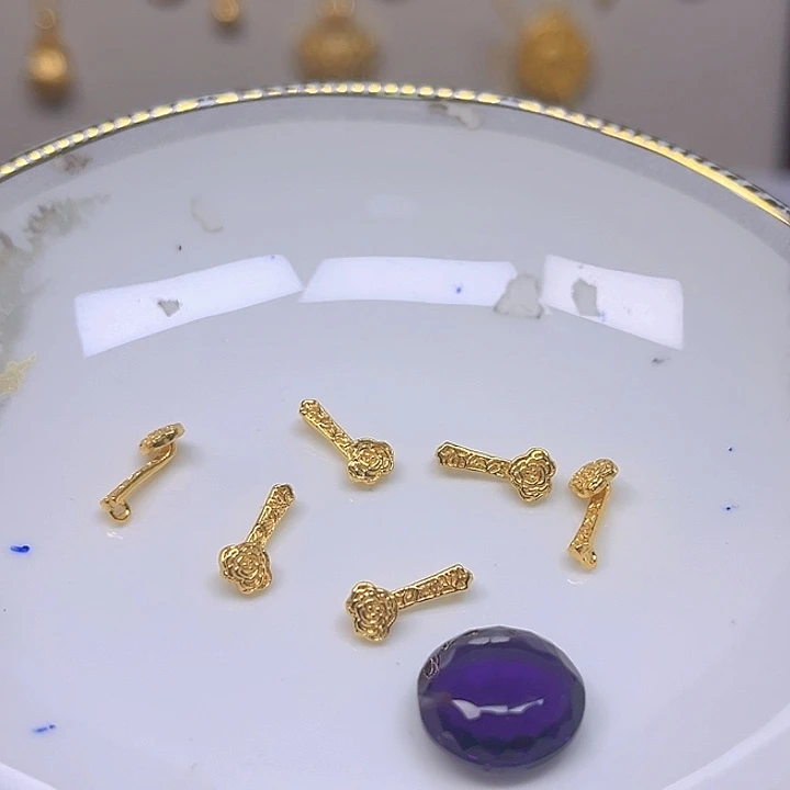 紫晶颈饰银S925镶嵌紫晶925镶嵌39