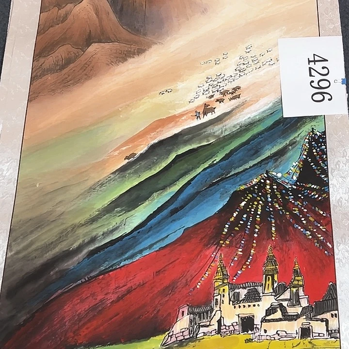 国画新年愿望希望大家身体健康