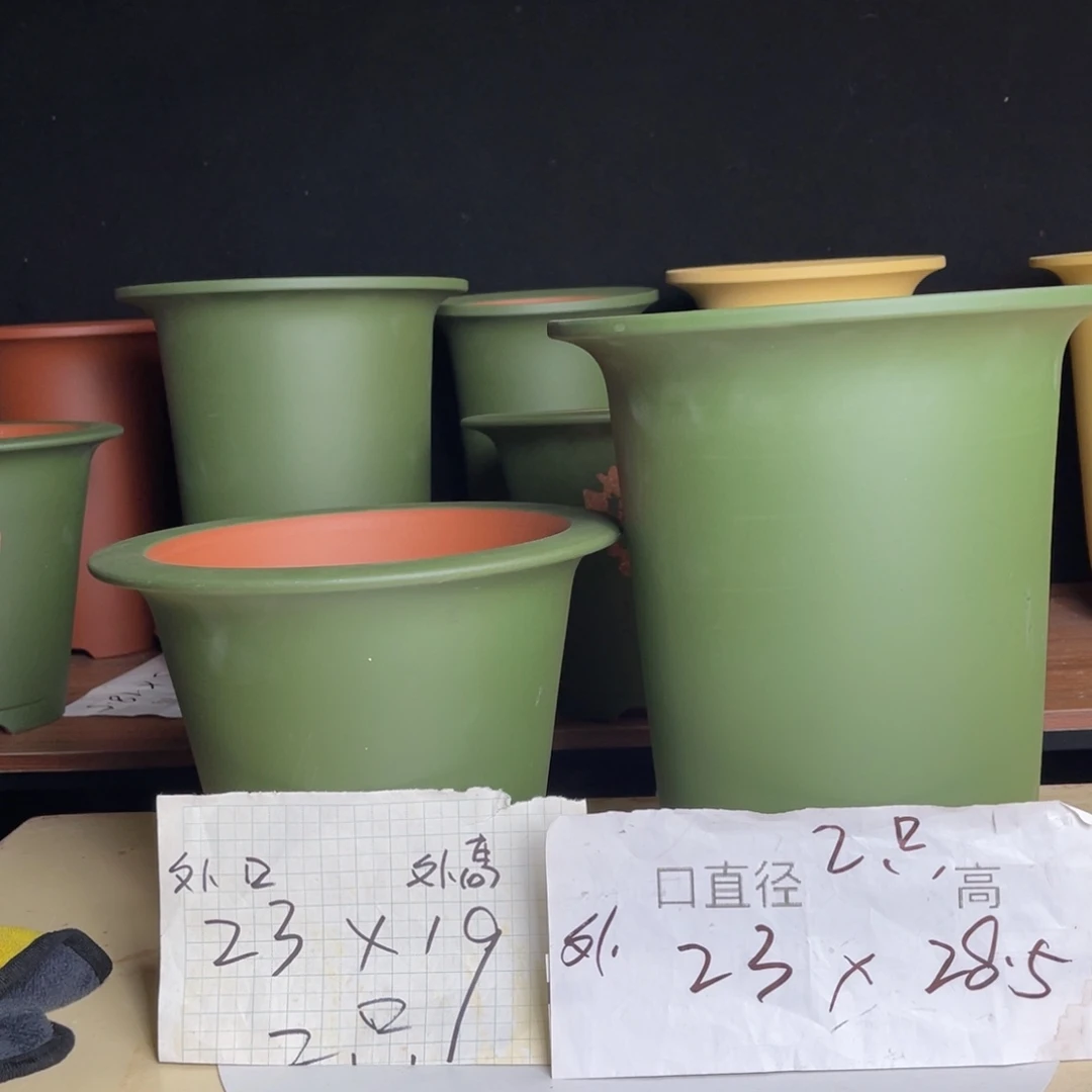 宜兴原矿紫砂花盆