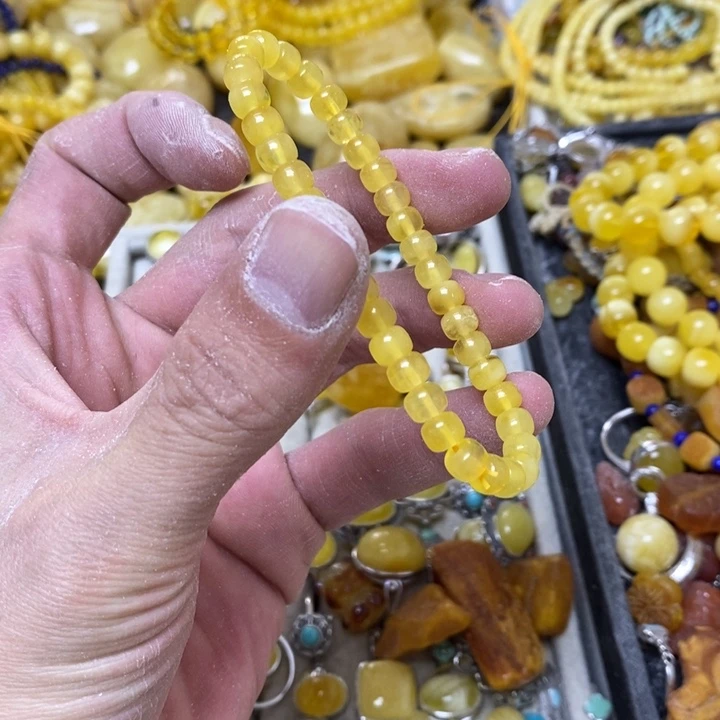 裸石蜜蜡未镶嵌多样性发货