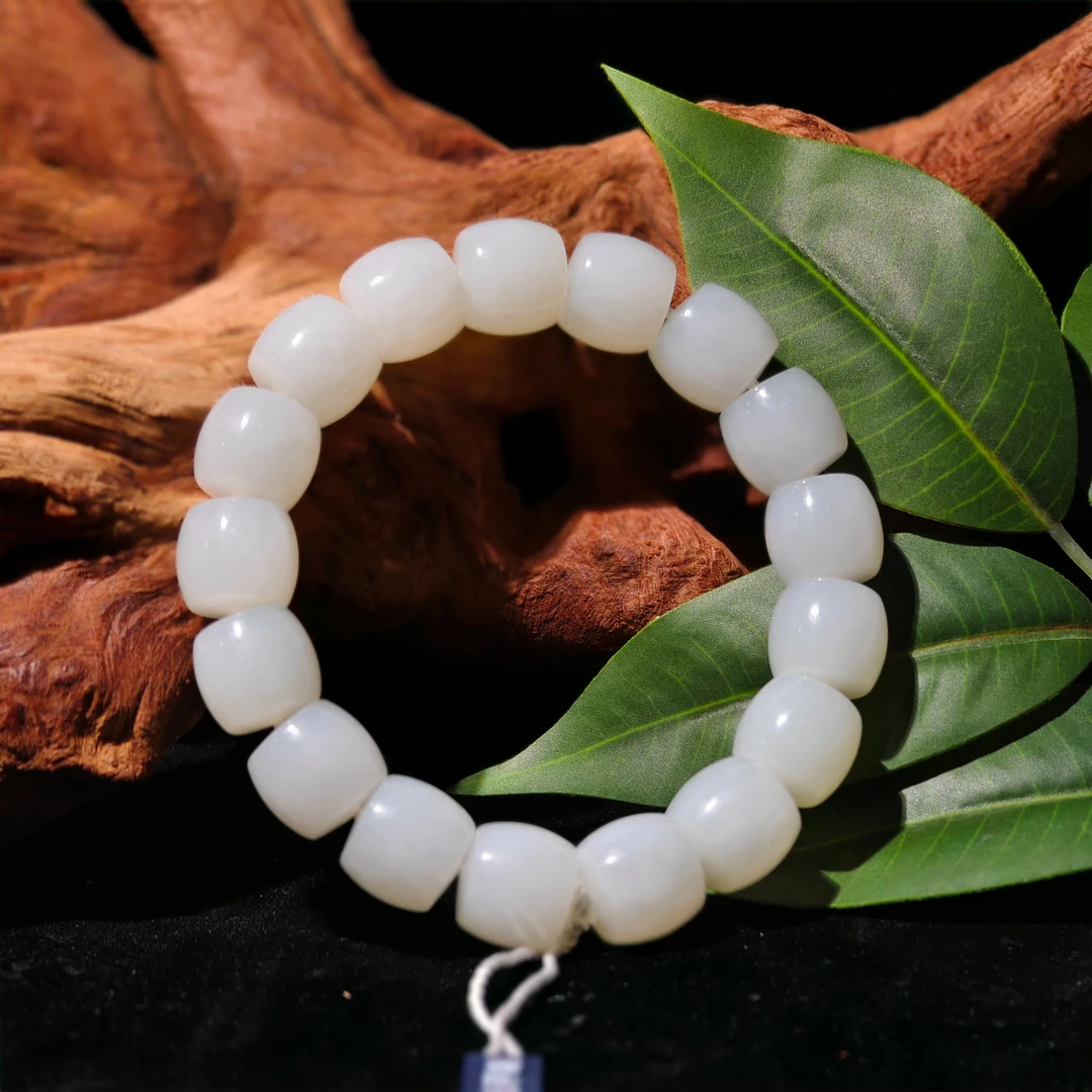 和田白玉素串7888N