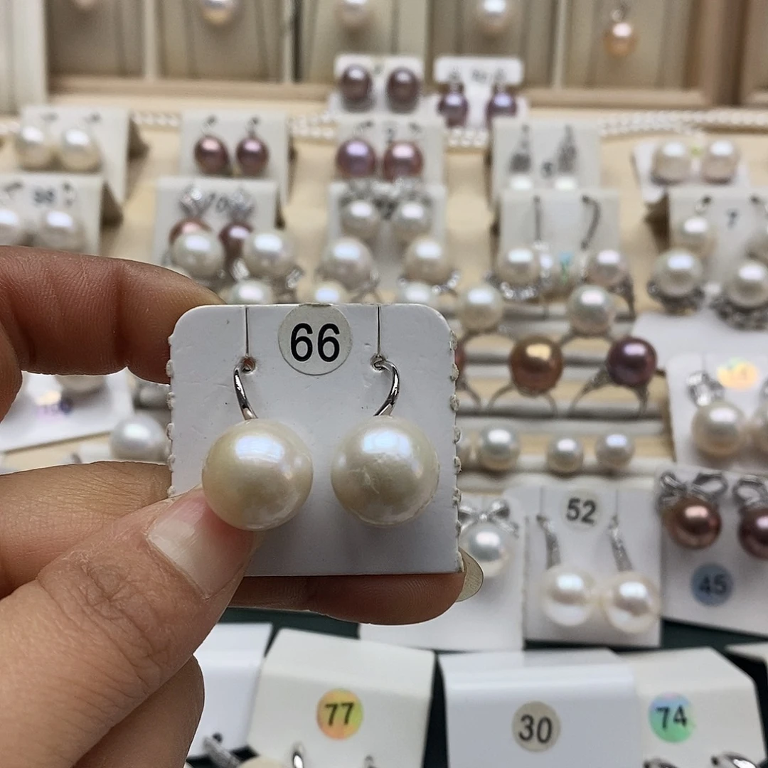 银S925镶嵌颈饰淡水珍珠